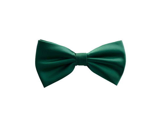 Solid Bow Tie & Pocket Square (Satin)