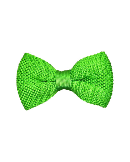 Solid Knit Bow Tie